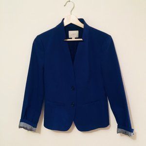 Loft blue cropped blazer - SP